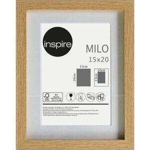Рамка Inspire Milo, 15х20 см, цвет дуб