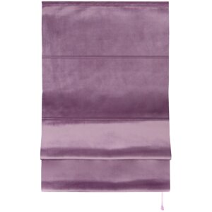 Штора римская Милфид 60x160 см цвет лиловый