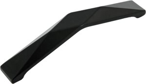 Ручка-скоба мебельная RS-105 96 мм, цвет матовый черный