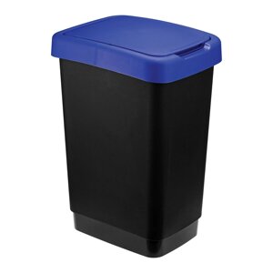 Контейнер для мусора ТВИН 25л синий М 2469