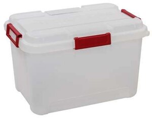 Ящик для хранения Keter Outback 58.5x39.7x36.9 см 60 л полипропилен, цвет прозрачный