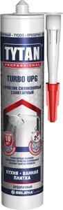 Герметик санитарный Tytan Turbo Upg силиконовый 280 мл прозрачный