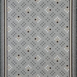 Дорожка ковровая «Тафина» 1 м, цвет серый