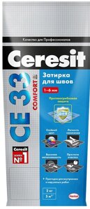 Ceresit затирка СЕ 33 Comfort Персик, 2 кг.