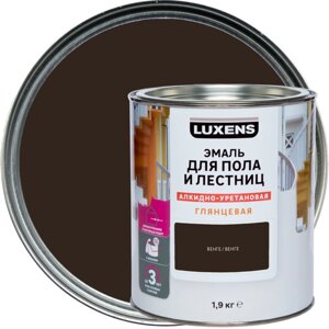 Эмаль для пола и лестниц Luxens цвет венге 1.9 кг