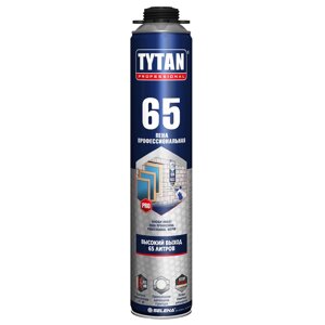 Пена монтажная Tytan 65 профессиональная летняя 750 мл