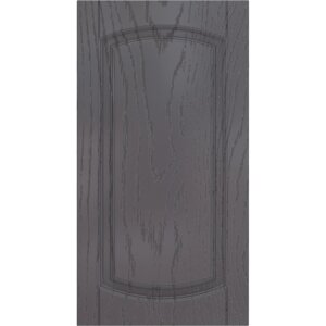 Дверь для шкафа Delinia ID Петергоф грей 77х40 см, МДФ, цвет графит