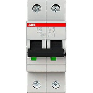 Выключатель автоматический ABB 2 полюса 50 A