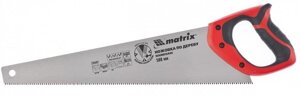 Ножовка по дереву MATRIX 7-8 TPI, зуб 3D, каленый зуб, 2-х комп. рук-ка, 500мм 23542