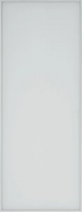 Витрина для шкафа Delinia ID «Хельсинки» 40x102 см, алюминий/стекло, цвет белый