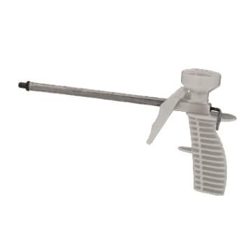Пистолет ЭКСПЕРТ для монтажной пены пластиковый корпус с фиксатором  4302 от компании ИП Фомичев - фото 1