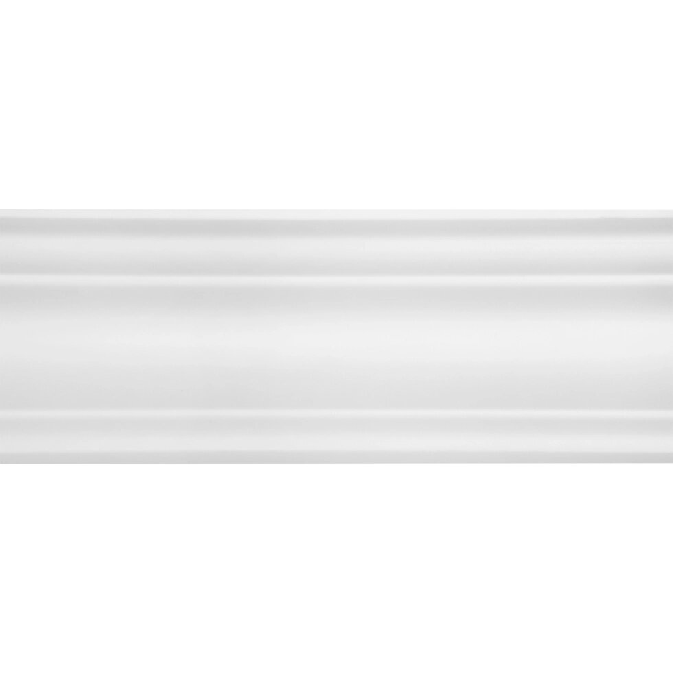 Плинтус потолочный пенополистирол белый LX-120 200 см от компании ИП Фомичев - фото 1