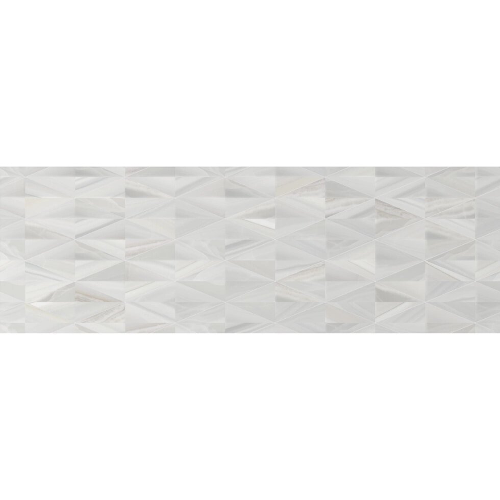 Плитка настенная Cersanit Onyx рельефная 25x75 см 1.125 м? цвет белый от компании ИП Фомичев - фото 1