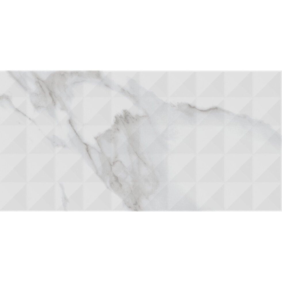 Плитка настенная рельефная Culto Asana Marble H 20x40 см 1.2 м? мрамор цвет серый от компании ИП Фомичев - фото 1