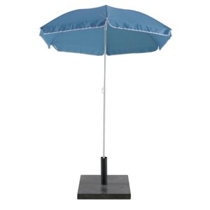 Пляжный зонт o180 h185 см синий
