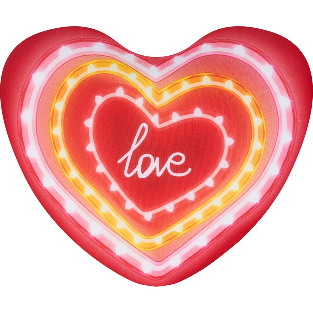 Подушка My Heart 25x20 см цвет разноцветный от компании ИП Фомичев - фото 1