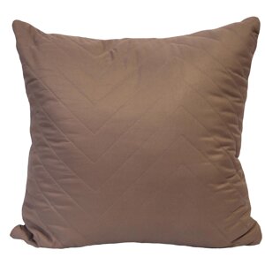 Подушка Нью 50x50 см цвет коричневый Terra 3
