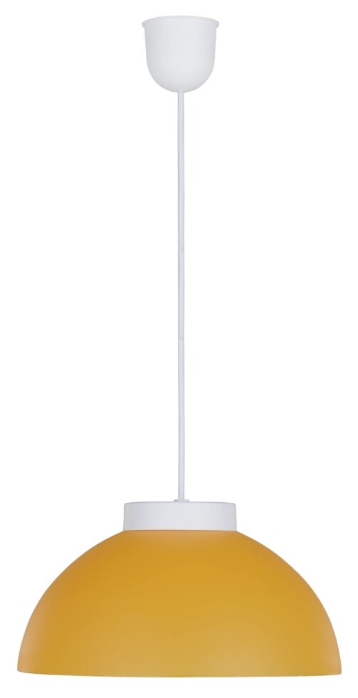 Подвесной светильник Rosanna 1xE27x60 Вт, 28 см, пластик, цвет жёлтый от компании ИП Фомичев - фото 1