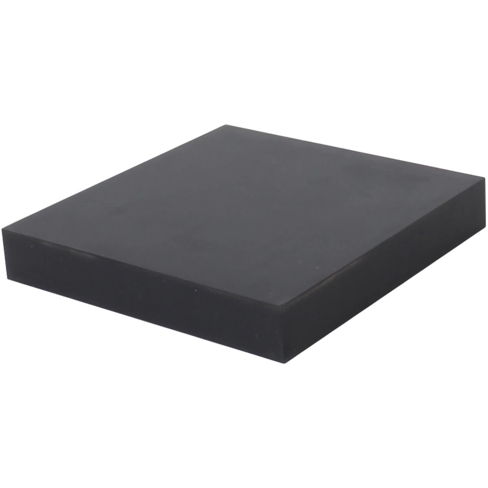 Полка мебельная прямая 230x235x38 мм, МДФ, цвет чёрный от компании ИП Фомичев - фото 1