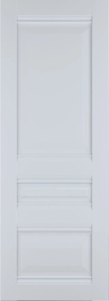 Полотно ЛЕСКОМ дверное Экшпон Венеция-2 белый софт глухое 70 от компании ИП Фомичев - фото 1