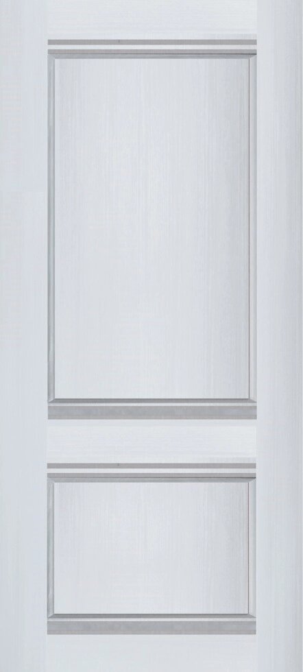 Полотно ЛЕСКОМ дверное Экшпон Венеция ясень белый глухое 80 от компании ИП Фомичев - фото 1