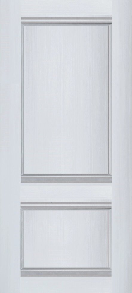 Полотно ЛЕСКОМ дверное Экшпон Венеция ясень белый глухое 90 от компании ИП Фомичев - фото 1