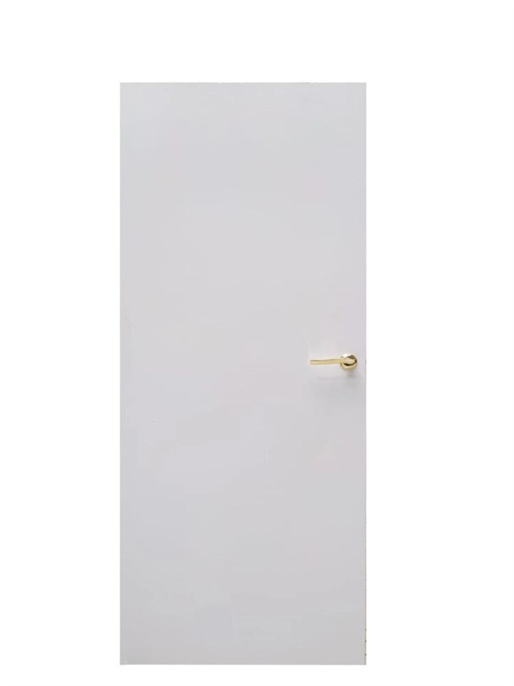 Полотно ЛЕСКОМ дверное строительное белое глухое 70 от компании ИП Фомичев - фото 1