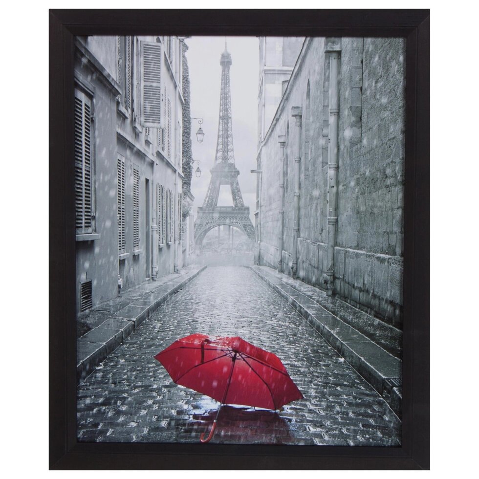 Постер в раме 40х50 см «Зонт» от компании ИП Фомичев - фото 1