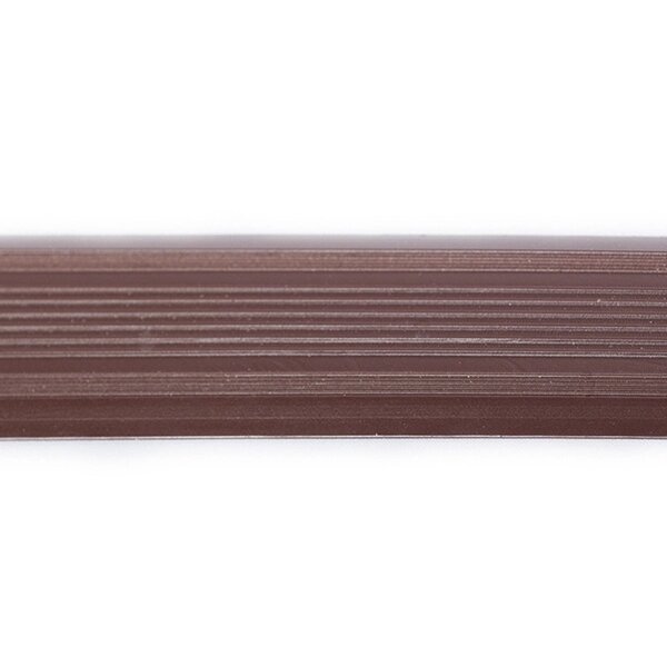 Профиль для пола антискользящий 37х900 мм, цвет красно-коричневый от компании ИП Фомичев - фото 1