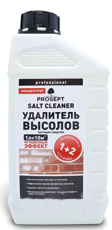 PROSEPT SALT CLEANER - Удалитель Высолов концентрат 1:2, 1л. от компании ИП Фомичев - фото 1