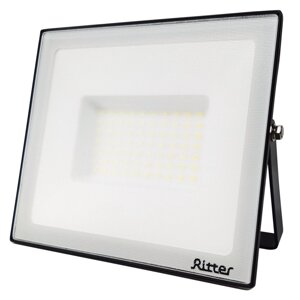 Прожектор светодиодный уличный Ritter Profi 53409 3 70 Вт 7000 Лм 180-240В холодный белый свет 6500К IP65 черный