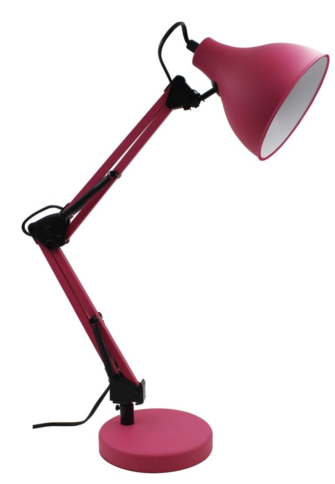 Рабочая лампа настольная Inspire Ennis, цвет розовый от компании ИП Фомичев - фото 1