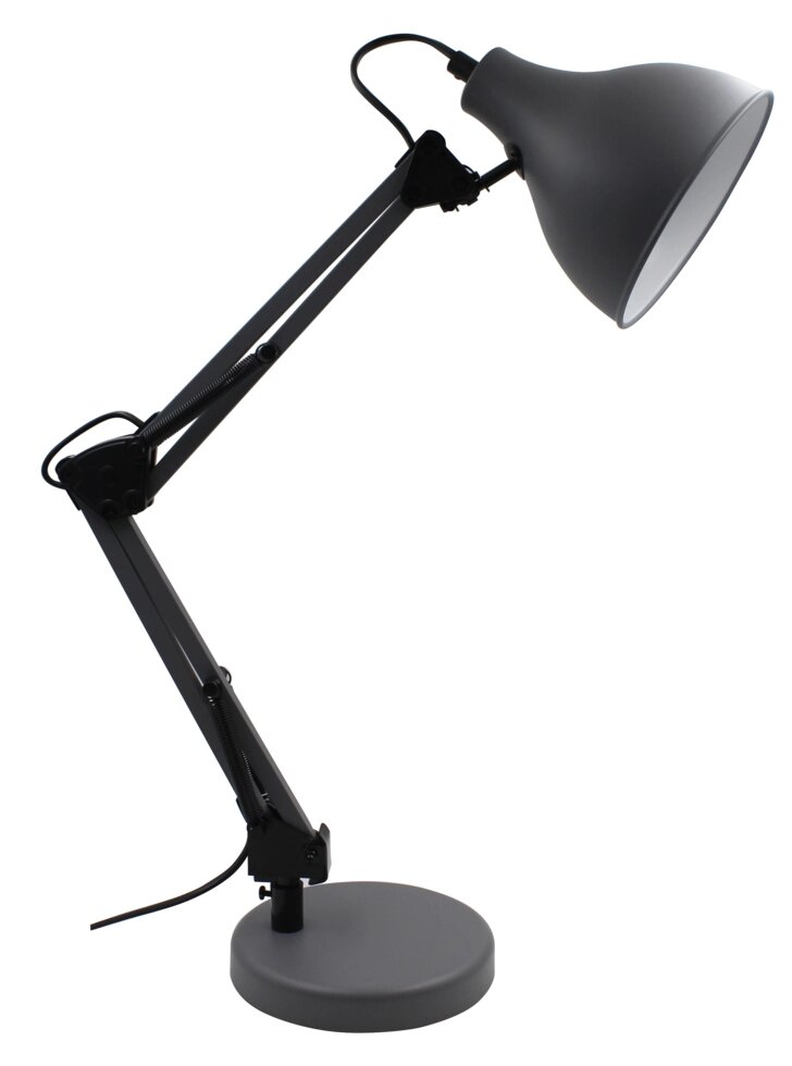 Рабочая лампа настольная Inspire Ennis, цвет серый от компании ИП Фомичев - фото 1