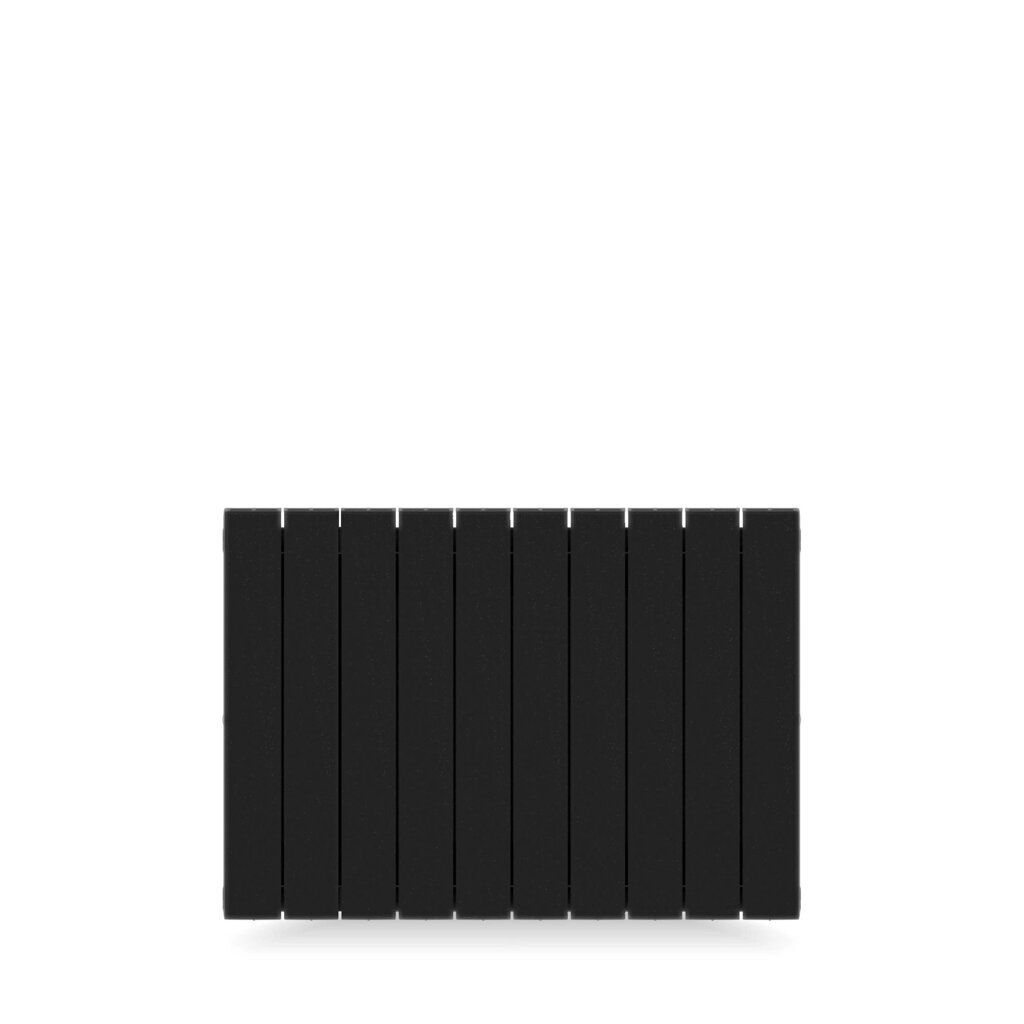 Радиатор Rifar Supremo 500 10 секций боковое подключение биметалл цвет черный от компании ИП Фомичев - фото 1