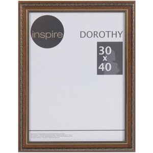 Рамка Inspire Dorothy цвет коричневый размер 30х40