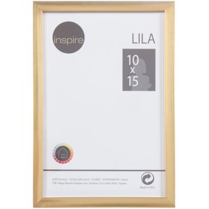 Рамка Inspire «Lila», 10х15 см, цвет золото