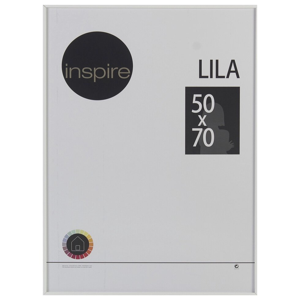 Рамка Inspire «Lila», 50х70 см, цвет белый от компании ИП Фомичев - фото 1