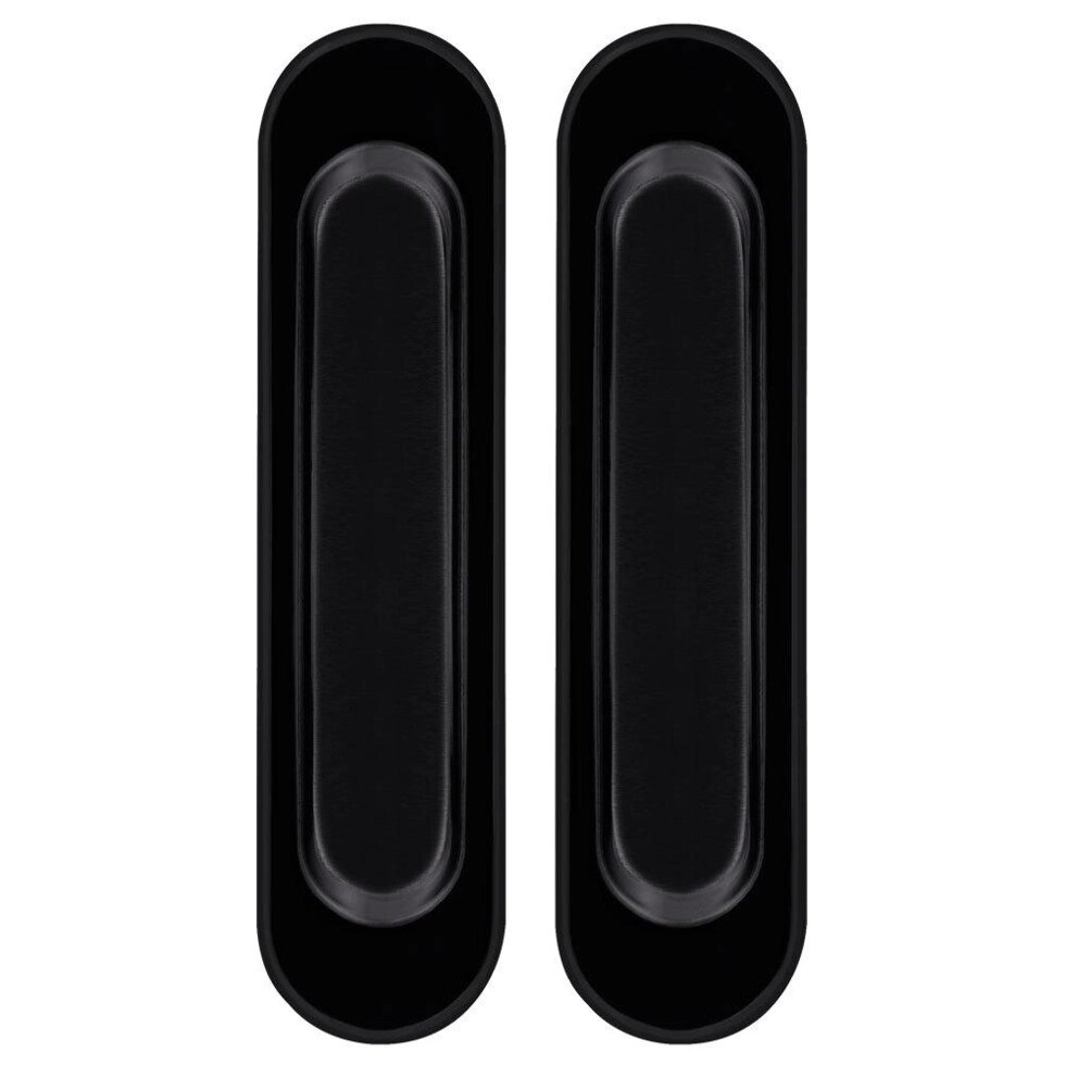 Ручка для раздвижной двери Punto Soft Line SL-010 цвет чёрный от компании ИП Фомичев - фото 1