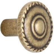 Ручка-кнопка Kerron цвет оксидированная бронза от компании ИП Фомичев - фото 1
