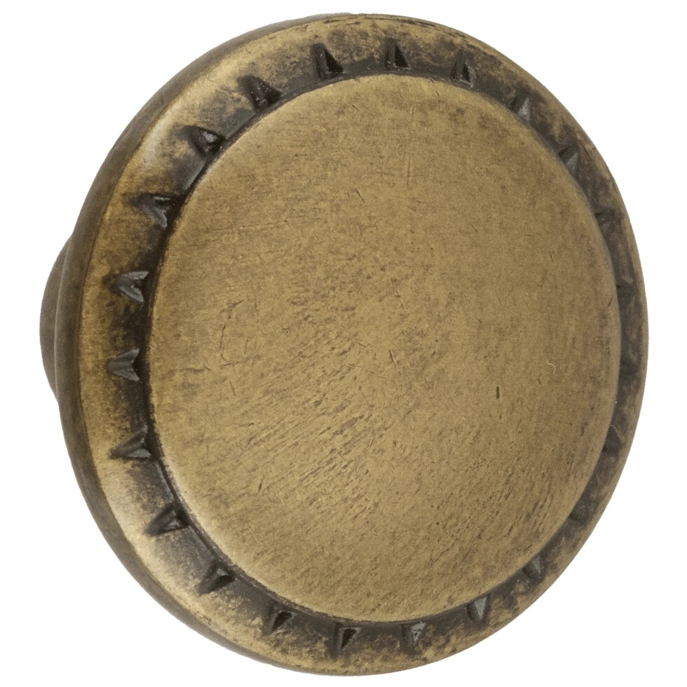 Ручка-кнопка Kerron цвет оксидированная бронза от компании ИП Фомичев - фото 1