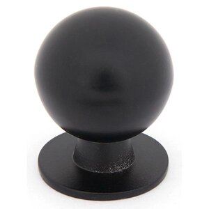 Ручка-кнопка мебельная B8354S. BLMATT, цвет матовый черный