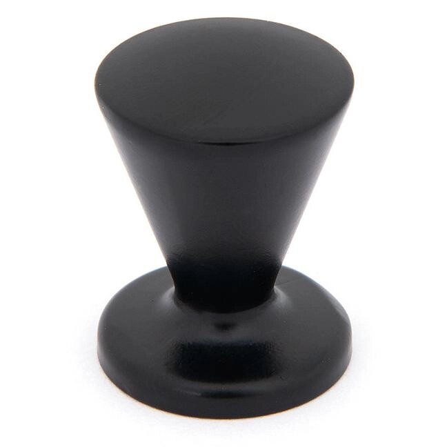 Ручка-кнопка мебельная DMZ-11492. BLMATT, цвет матовый черный от компании ИП Фомичев - фото 1