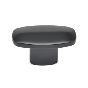 Ручка-кнопка мебельная Edson 2801 23x43 мм, цвет матовый черный