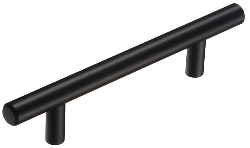 Ручка-рейлинг Kerron R-3020 128 мм, цвет матовый чёрный от компании ИП Фомичев - фото 1