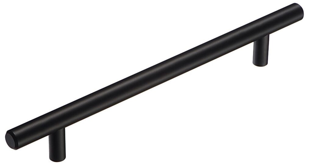 Ручка-рейлинг Kerron R-3020 160 мм, цвет чёрный от компании ИП Фомичев - фото 1