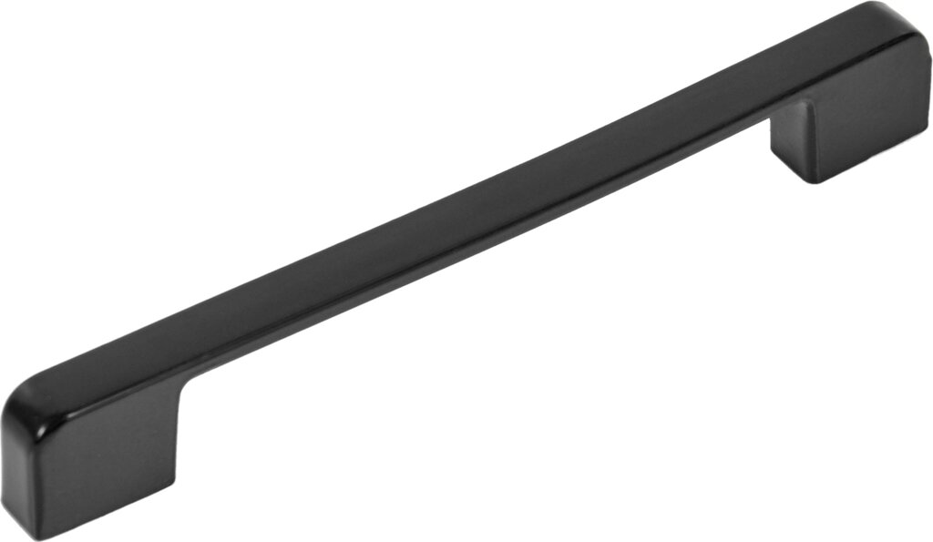 Ручка-скоба L4.009.160BL 160 мм, цвет чёрный от компании ИП Фомичев - фото 1