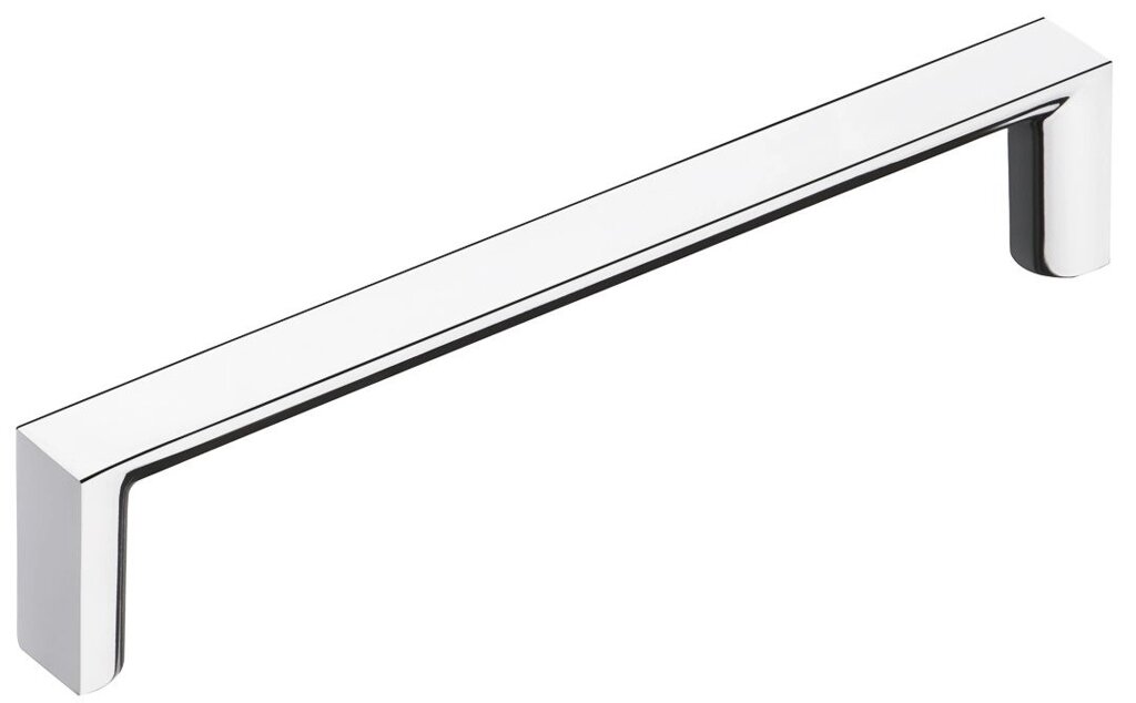 Ручка-скоба мебельная Kerron S-2440 128 мм, цвет хром от компании ИП Фомичев - фото 1