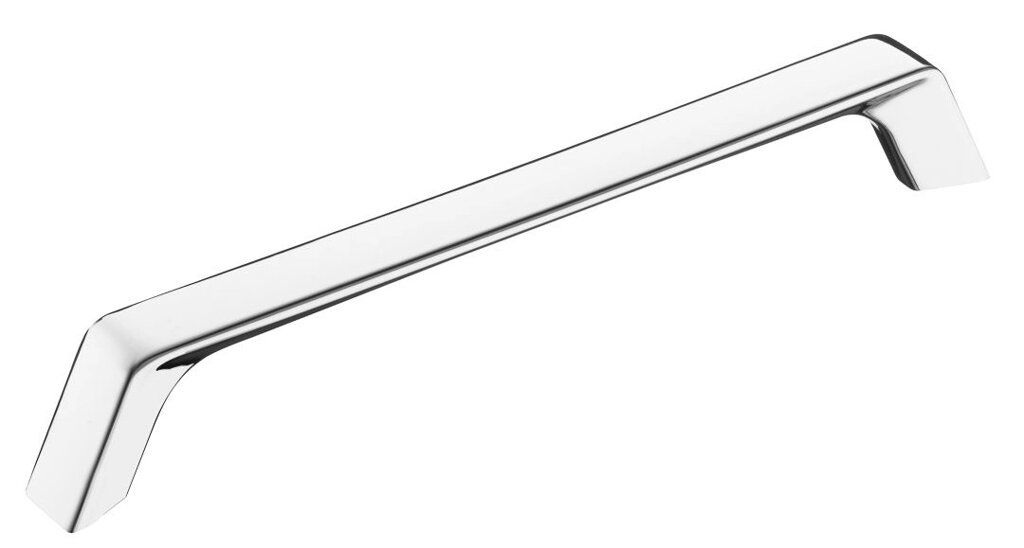 Ручка-скоба мебельная Kerron S-2460 160 мм, цвет хром от компании ИП Фомичев - фото 1
