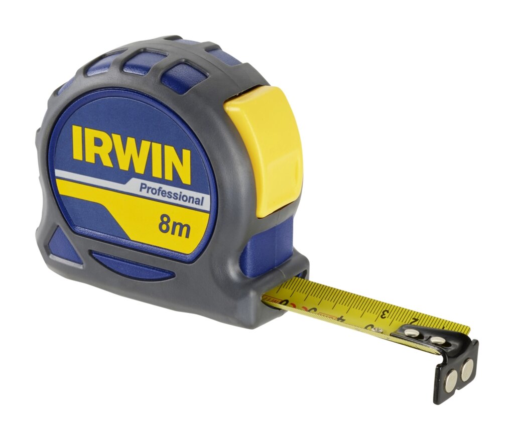 Рулетка Irwin MPP Professional с магнитным наконечником, 8 м x 25 мм от компании ИП Фомичев - фото 1