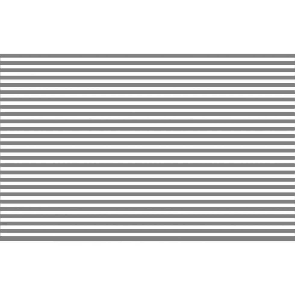 Салфетка сервировочная «Полосы» 26x41 см прозрачная/белая от компании ИП Фомичев - фото 1
